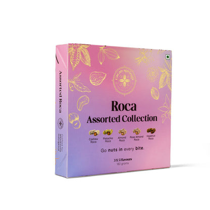 Cacao Springs Roca Assorted Collection 180gm(15pcs)