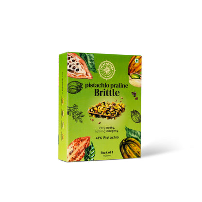 Cacao Springs Pistachio Praline Brittle 6 pc